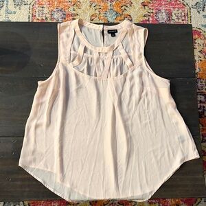 Torrid Soft Pink Sleeveless Blouse